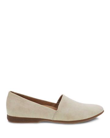 Flats Dansko Larisa Milled Femme Beige | FR 189UZG